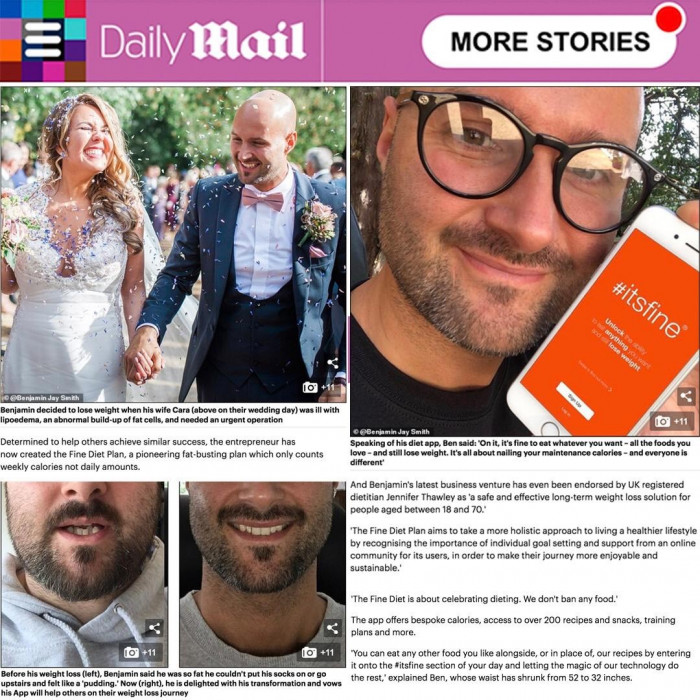 Wow, what a lovely surprise from the Daily Mail, thank you!